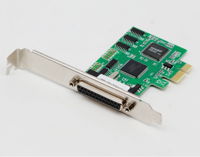 DI PCI E X1 TO 1 PARALLEL PORT CARD